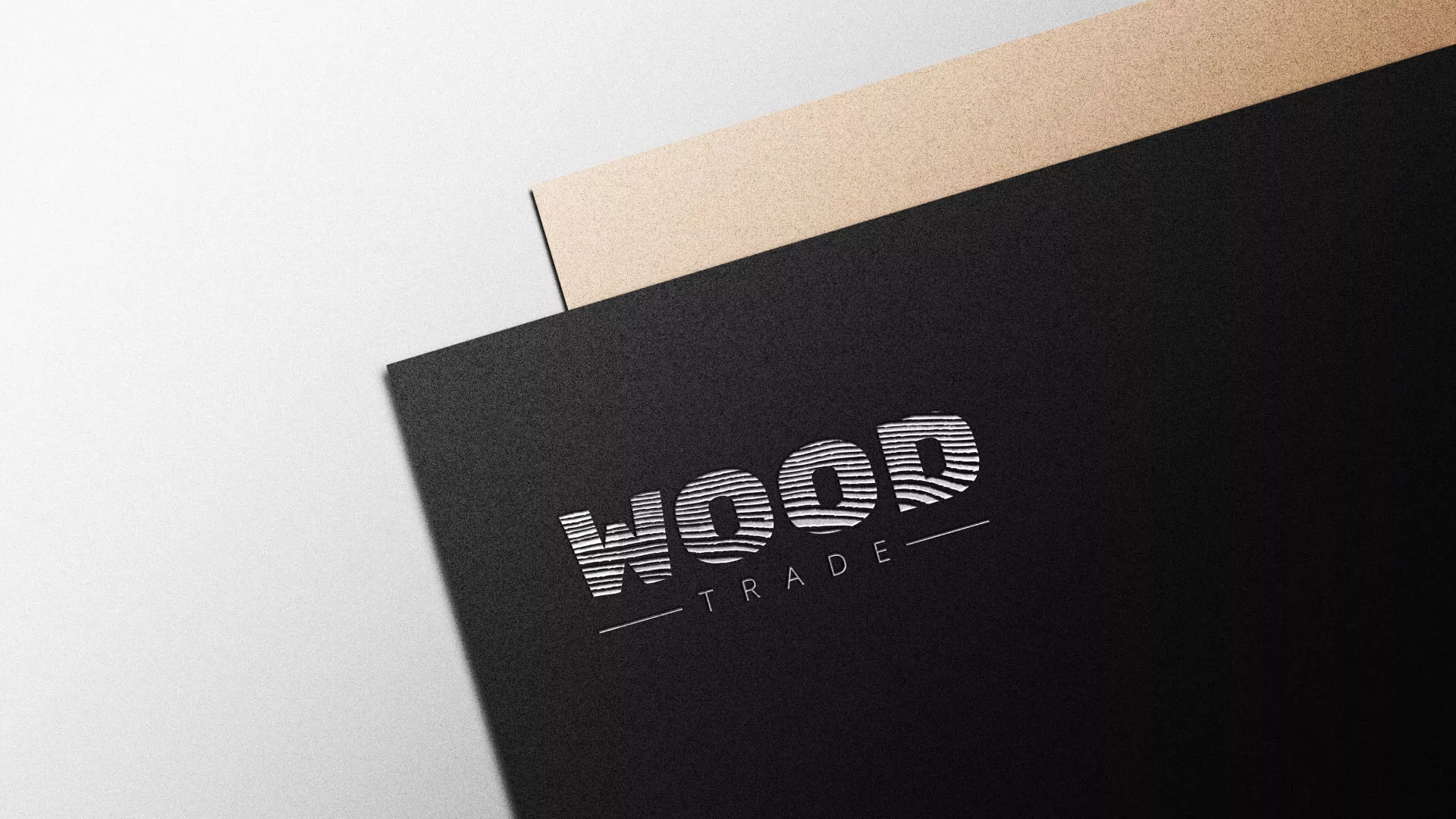 Разработка логотипа для компании «Wood Trade» в Венёве